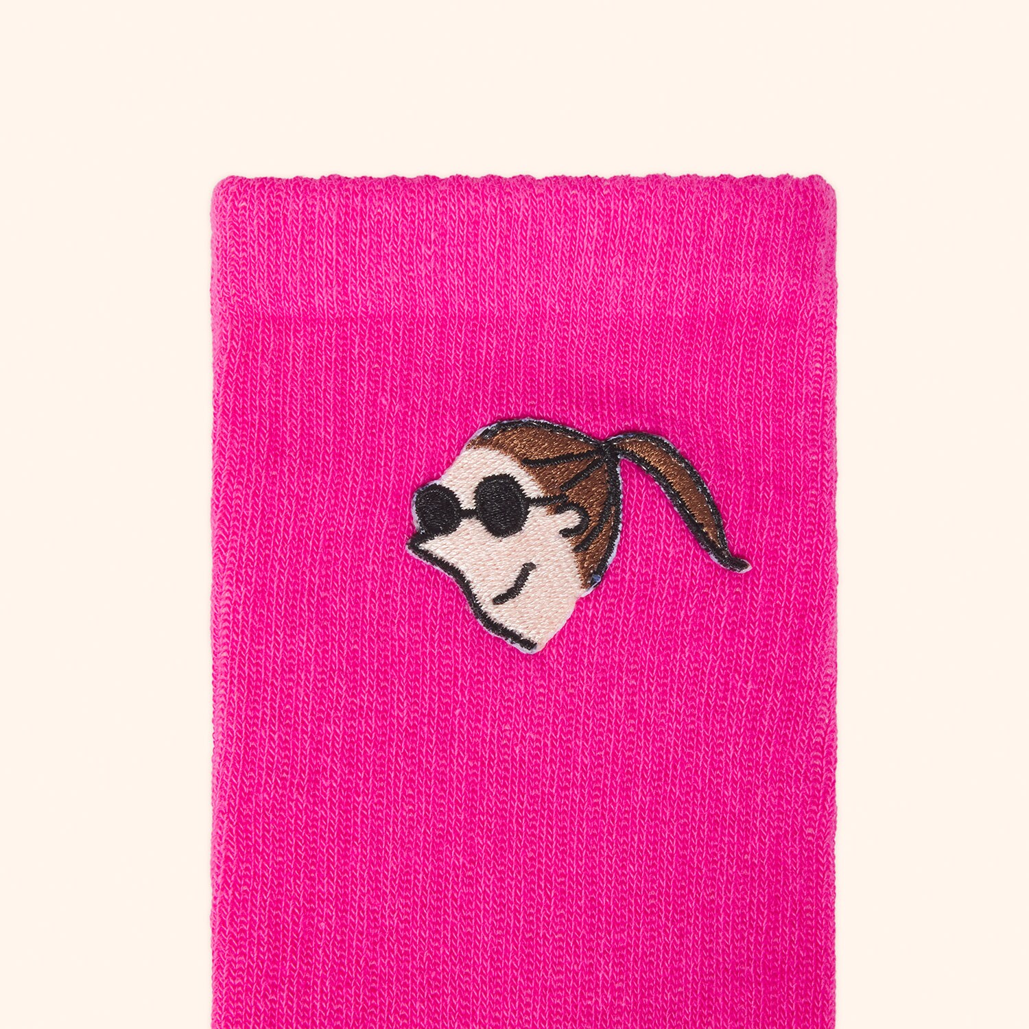 Chaussette fantaisie patch